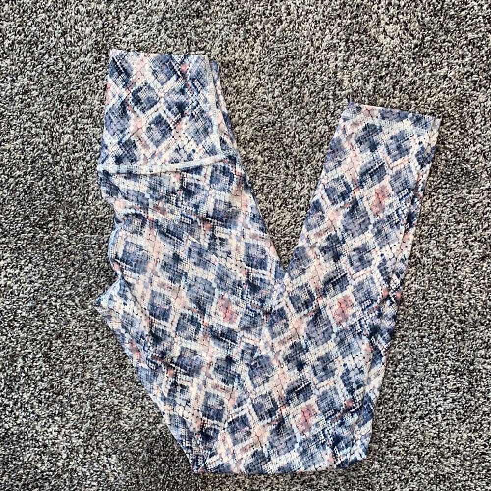 DYI Snake Print Leggings